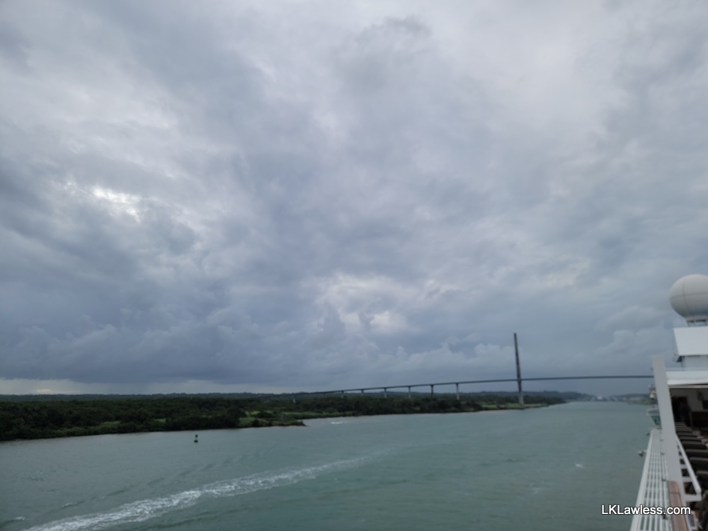 Approching the Panama Canal