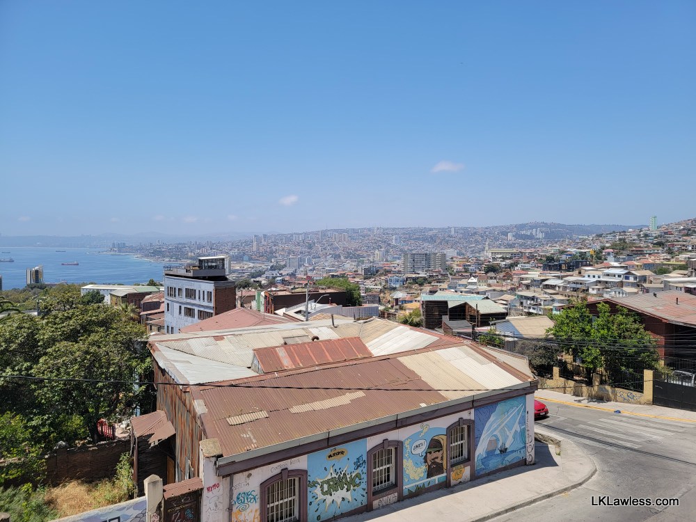 View over Valparaiso
