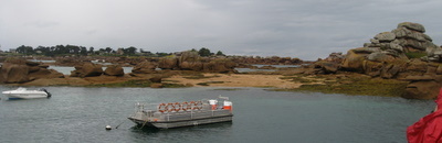 Côte de granit rose en Bretagne